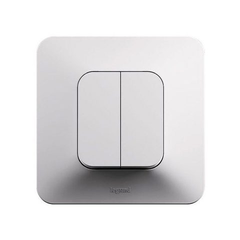 Legrand Interrupteur - Neptune - Double va-et-vient - 10A