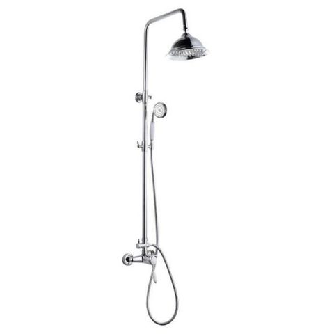 Rousseau Colonne de douche avec robinet mitigeur mecanique Retro