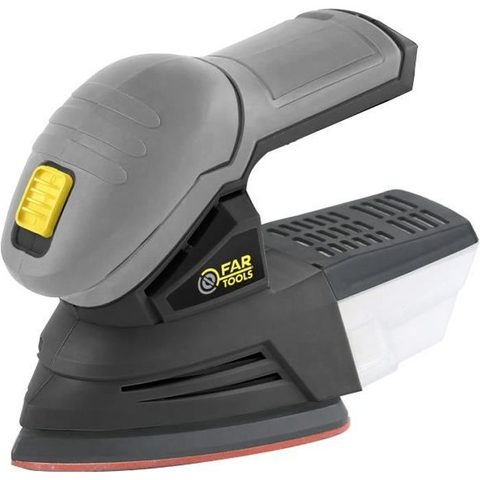 Fartools Ponceuse sans fil X-Fit Delta - 18 V - Orbitale - Batterie Li-ion