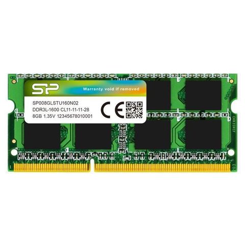 Silicon Power SP DDR3L - 8Go 1600MT/s - CL11 SODIMM - SP008GLSTU160N02