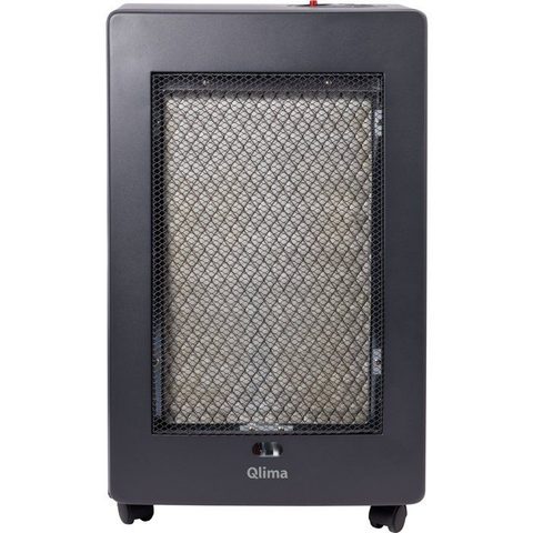 Qlima Poêle à gaz - GH 825 C - 1300 W à 2500 W - Gaz catalytique - Allumage piezo - Jusquà 80 m³