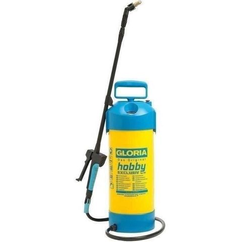 Gloria Pulvérisateur à pression 5L Hobby Exclusiv - Lance télescopique 1M