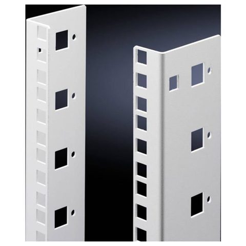Rittal Rails pour armoire réseau - 12 U - 19 - Acier - Montage en rack - 63x8x4 cm - Compatible ordinateur