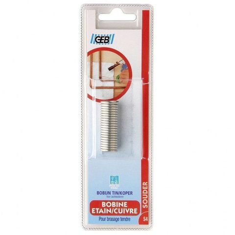 Geb Bobine soudure étain / cuivre - Conditionnement: 250g