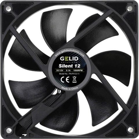 Gelid FN-PX12-11 Ventilateur pour PC (l x H x P) 120 x 120 x 25 mm