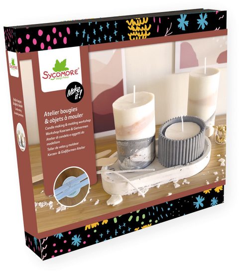 Sycomore Atelier bougies et jesmonite - Make it XL - Des 12 ans