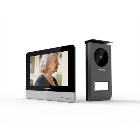 Link2home Interphone Vidéo Connecté Avec Écran Couleur