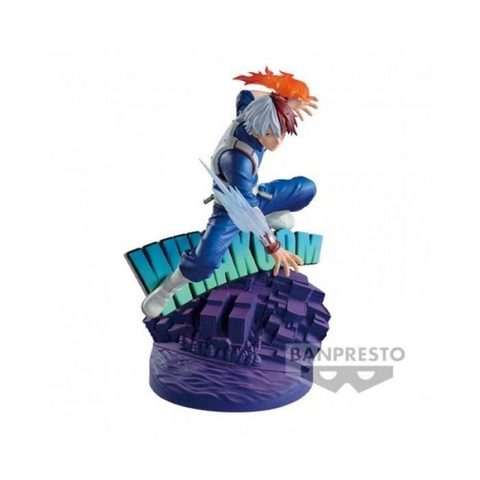 Banpresto My Hero Academia - Shoto Todoroki The Brush - Figurine Dioramatic 20c