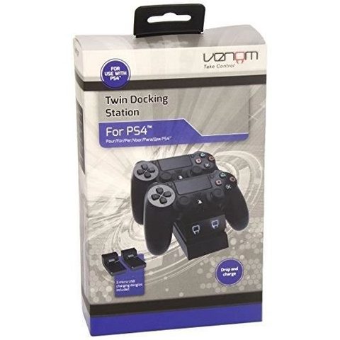 Venom Gaming Twin Docking Station PS4