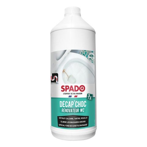 Spado Décap'Choc rénovateur WC 3 en 1 - Flacon 1l