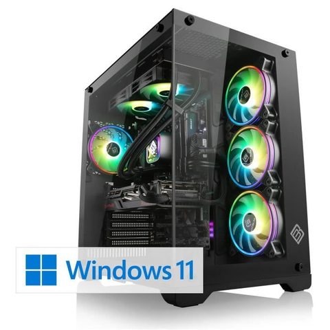 Csl Computer Pc Gamer M10510h, Amd Ryzen 5 7600x (6x 4700 Mhz), Geforce Rtx 4060, Ddr5, M.2 Ssd, Windows 11