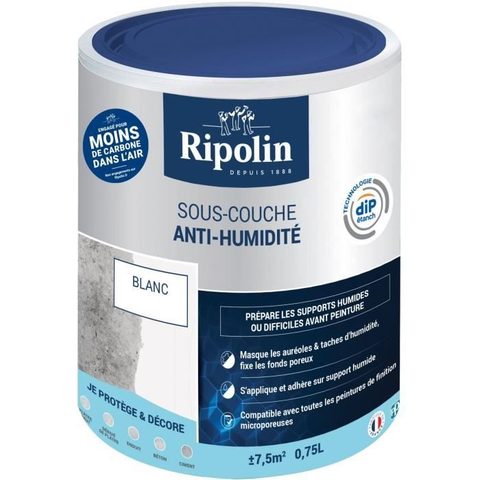 Ripolin Sous-couche anti-humidité intérieur mat 0,75L