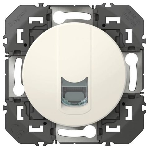 Legrand Prise RJ45 CAT6 STP - Compo Dooxie - Blanc - Vertical - 2P+T