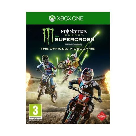Jeu vidéo Course - BIGBEN - Monster Energy Super - Xbox One - Motos officielles - Graphismes fantastiques Reconditionné