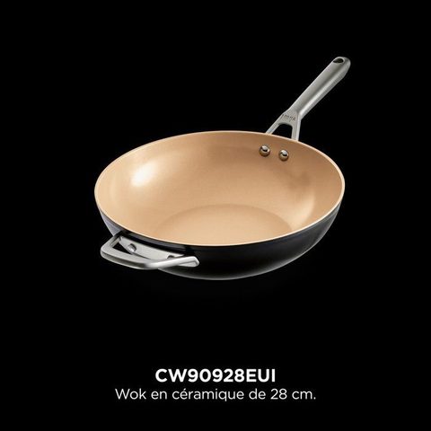 Ninja Wok en céramique Extended Life 28 cm | CW90928EUI | par SharkNinja