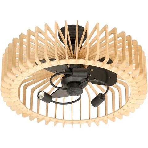 Farelek Ventilateur - Plafonnier - Lunava Ø42 cm - 3xE27