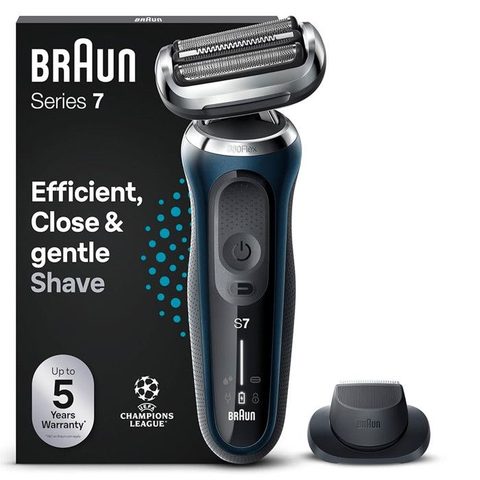 Braun Series 7 72-C1200s Tondeuse Noir, Bronze, Acier inoxydable