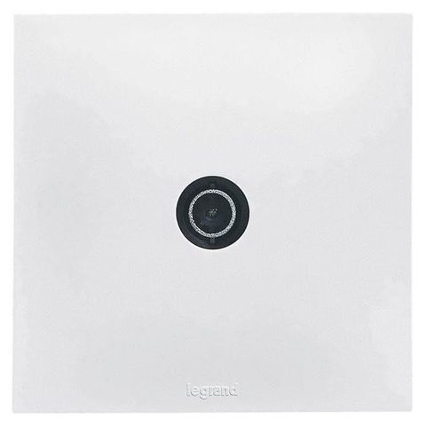 Legrand Prise TV simple Neptune Blanc mat