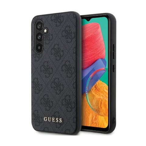 Guess 4G Metal Gold Logo - Coque Samsung Galaxy S23 FE