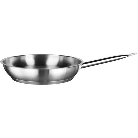 Inoxibar Poêle inox - 26 cm - acier inoxydable - fond diffuseur - induction