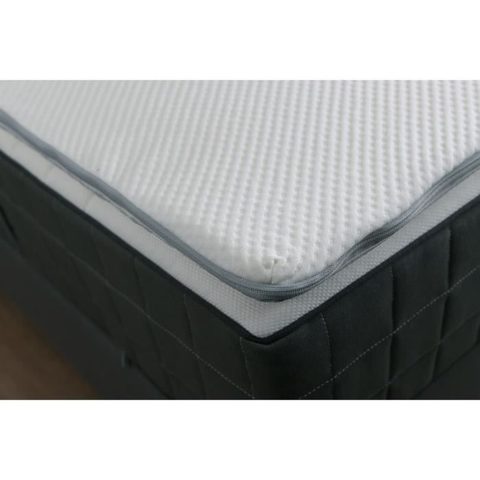 Dodo Surmatelas ERGO - 140x190 cm - 100% Mousse viscoélastique a mémoire de forme