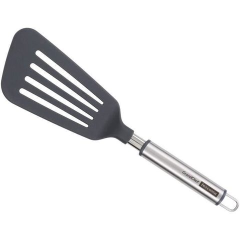 Tescoma Spatule à angle Grand Chef en inox et nylon - Anti adhérant