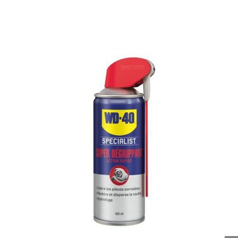 Wd40 Super dégrippant Specialist 400 ml - dégrippage rapide, embout double action, référence 33348