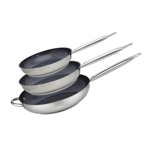 Elo Set de 3 Poêles 24, 28 et 32 cm céramique sans PFAS Profi Therm Platinum