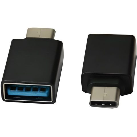 Connectland Adaptateur USB Type C - M-F - SuperSpeed 5 Gbit/s - Compatible USB 2.0/1.1