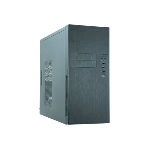 Chieftec Elox Series HO-11B - Tour midi - Micro ATX - 5 baies internes - 2 ports USB 3.1 Gen 1