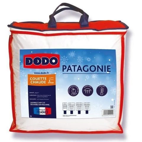 Dodo Couette chaude Patagonie blanc - 240x260 cm