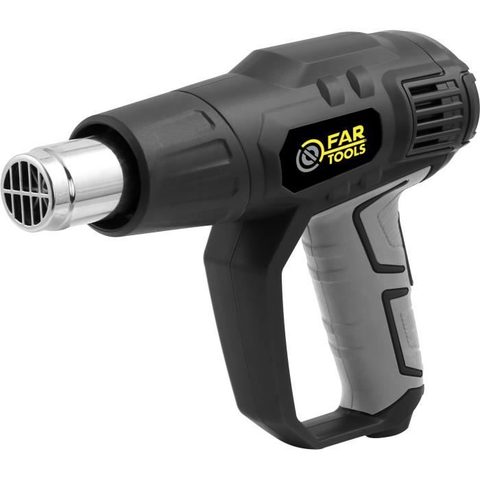 FAR Tools Décapeur thermique pistolet à air chaud 2000 W 115354