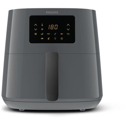 Philips Friteuse sans huile - HD9280/60 - Airfryer Série 5000 6.2L - 7 préréglages - connecté - 2000W