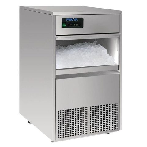 Polar Machine à Glaçons Professionnelle Rond - 50 kg/24 heure