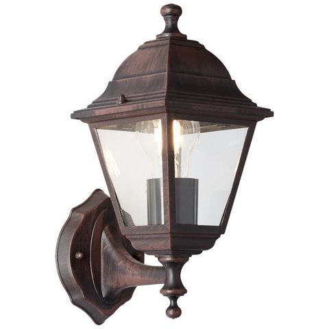 Brilliant Applique extérieure montante NISSIE rouille E27 1x60W