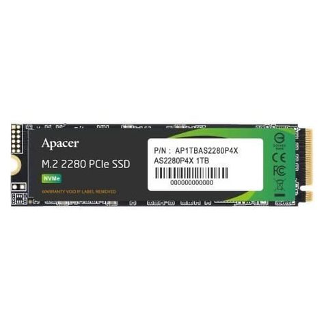 Apacer SSD - AS2280P4X - 1 To - PCIe 3.0 x4 NVMe 1.3 - M.2 2280
