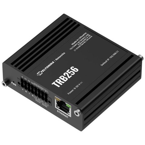 Teltonika Passerelle LTE industrielle TRB256, modem intégré LTE Cat M1/NB-IoT, Dual SIM, bande 450 MHz