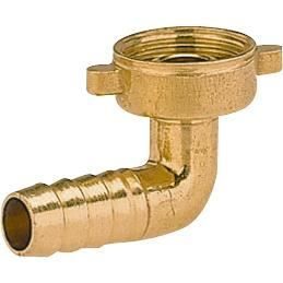 Gardena 07286-20 laiton Raccord coudé à visser 24,2 mm (3/4) (filet int.), ø 13 mm (1/2)