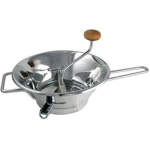 Guillouard Moulin à légumes - 24 cm - Inox - 3 grilles - Fabrication française