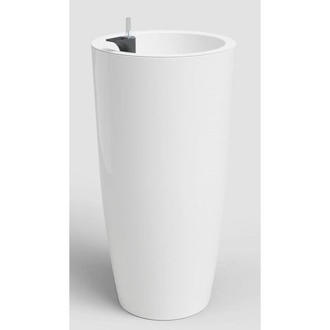 Artevasi Pot Santorini SWS 78 BR 72 L blanc avec arrosage automatique