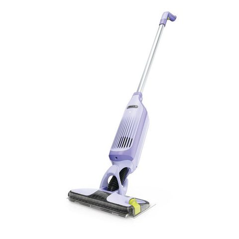 Shark Aspirateur balai laveur sans fil 2-en-1 VacMop VM200EUPL - Nettoyage par pulvérisation - 1 52kg - Tampons jetables
