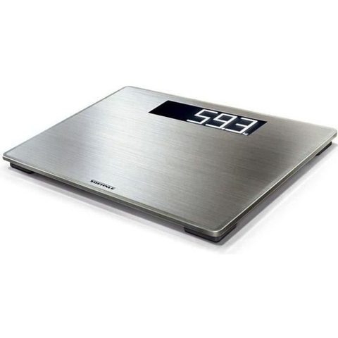 Soehnle Pèse-personne numérique Style Sense Safe 300 en acier inoxydable brossé - Capacité de 180 kg