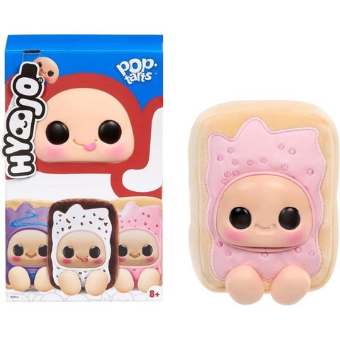 Mga Entertainment Hyojo - Pop Tarts - Frosted Cherry Wild Berry ou lultra-rare Cookies - Série Food - Peluches squishy à collectionner - Porte clé