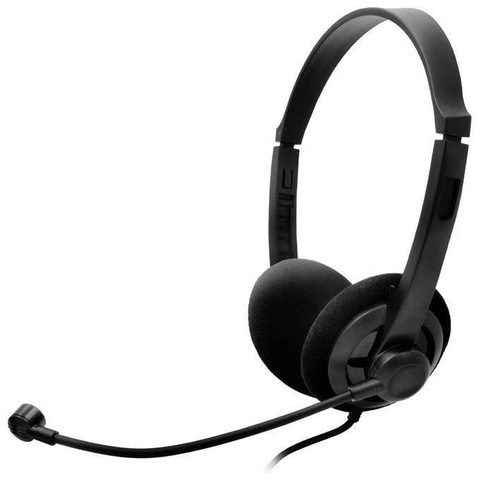 Atlantis P003-USB501 - USB - Microphone intégré - Vidéoconférence Noir