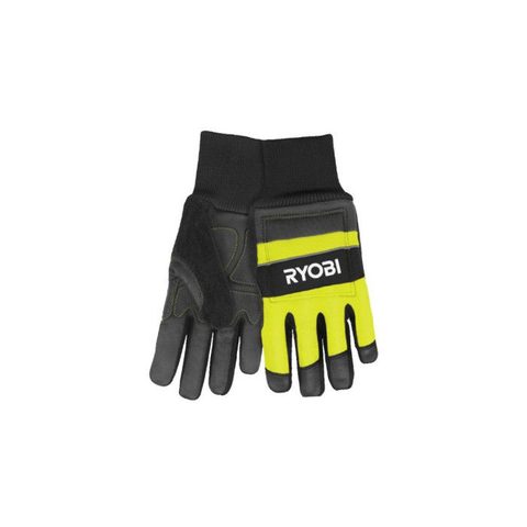 Ryobi Gants anti-coupures - RAC258M - pour tronçonneuses - Taille M