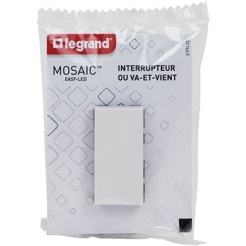 Legrand Mécanisme interrupteur va-et-vient Mosaïc