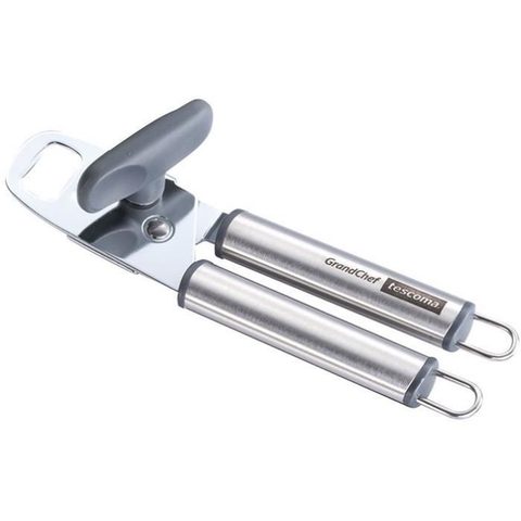 Tescoma Ouvre-boîte - Grandchef - Acier inoxydable - Compatible lave-vaisselle - Garantie 3 ans