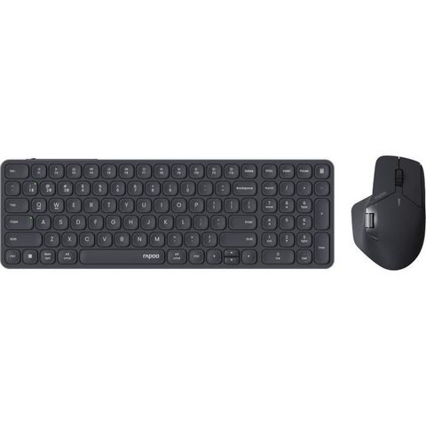 Rapoo Ensemble Clavier-Souris - 9760M - Sans-fil - Ultra-Slim