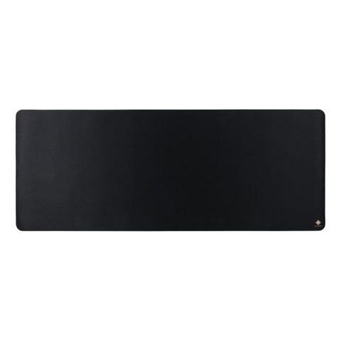 Deltaco Gaming Tapis de souris de jeu extra-élevé - 900 mm - Noir - Lavable - Base en caoutchouc - Néoprène