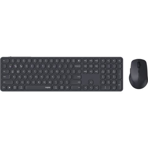 Rapoo Ensemble Clavier-Souris - 9810M - Sans-fil - Multimode